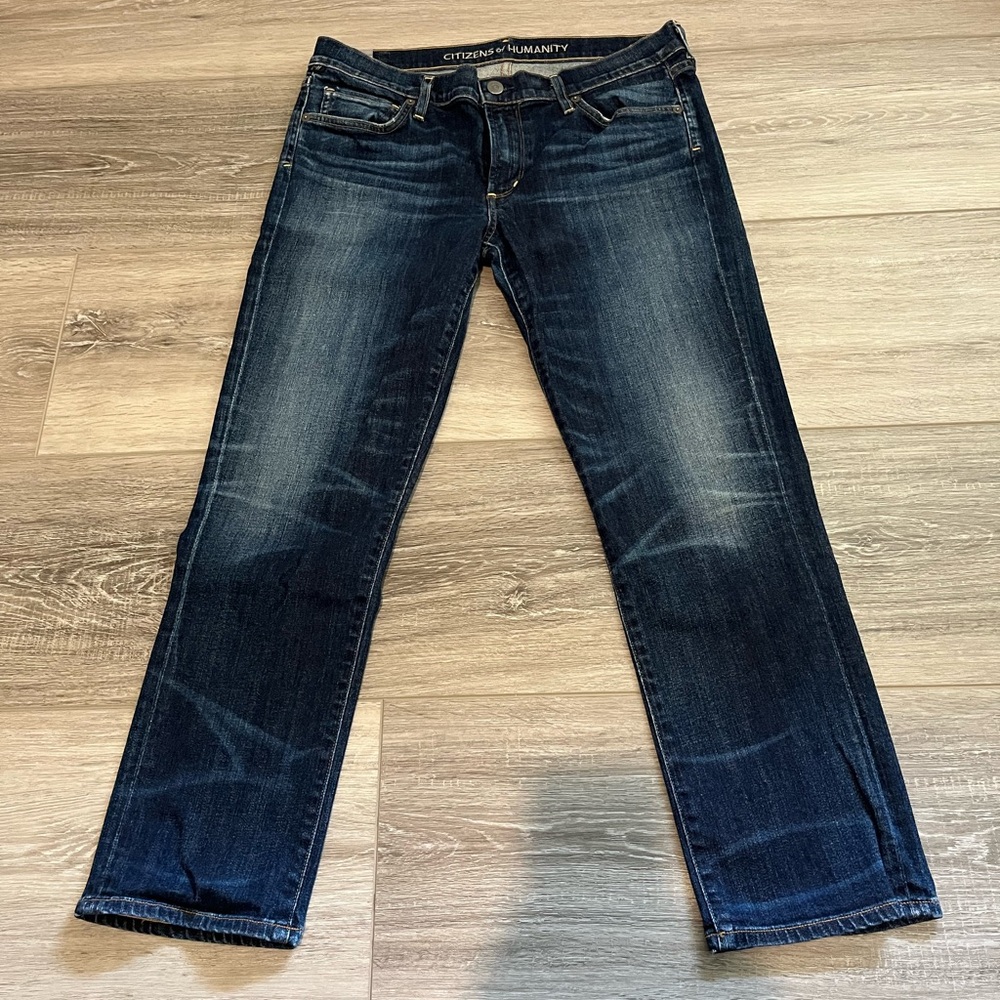 Citizens of Humanity Phoebe Slim Straight Crop jeans